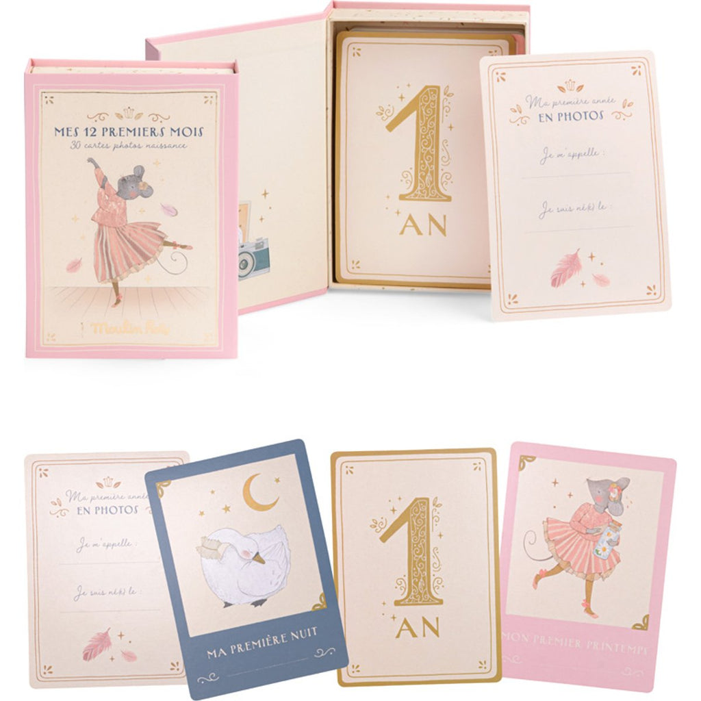 Cartes étapes 1ère année Moulin Roty