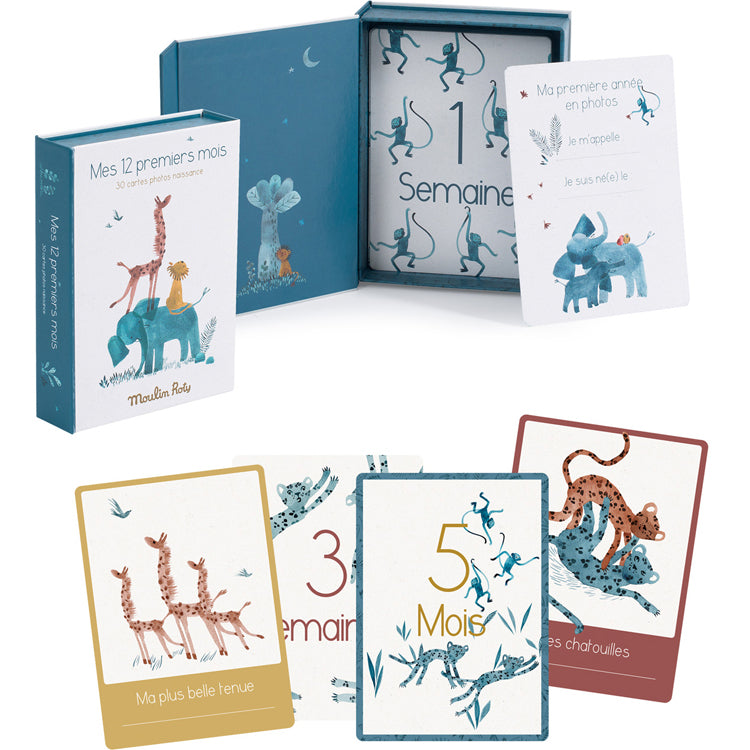Cartes étapes 1ère année Moulin Roty