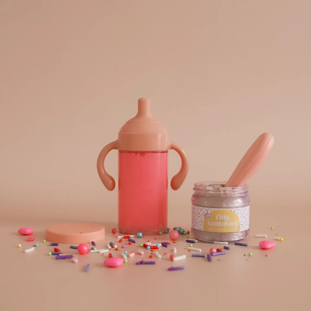 Coffret repas pot+biberon magiques - Tiny harlow