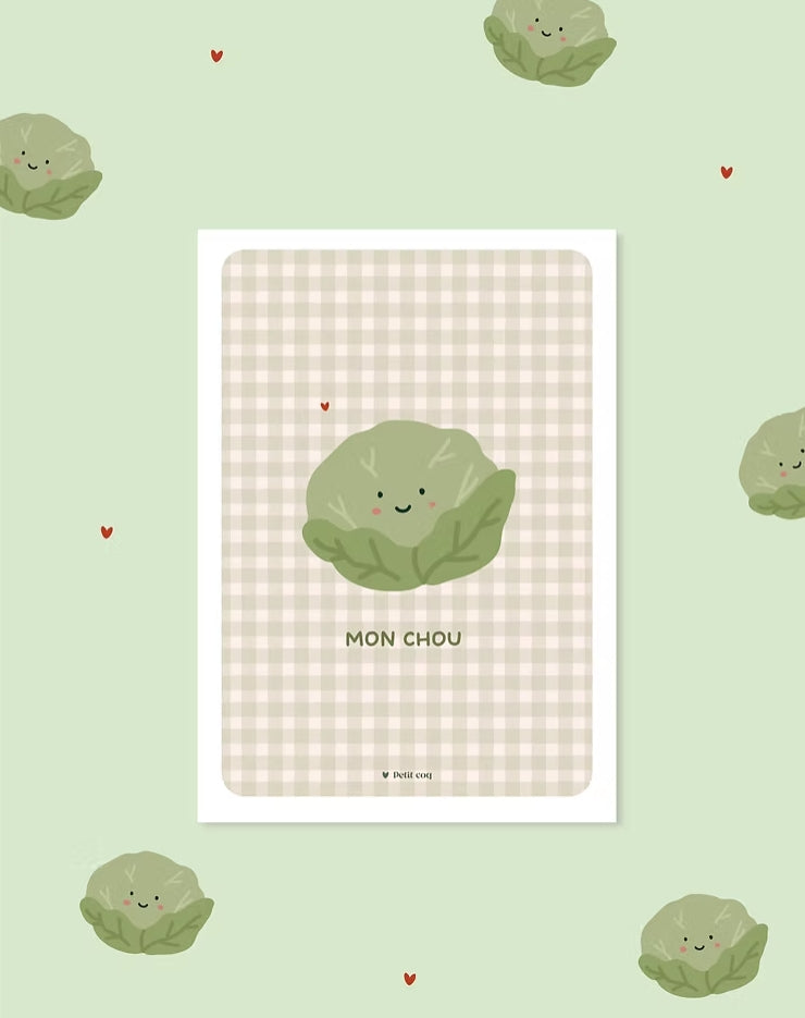 Affiche surnom personnalisé Petit Coq