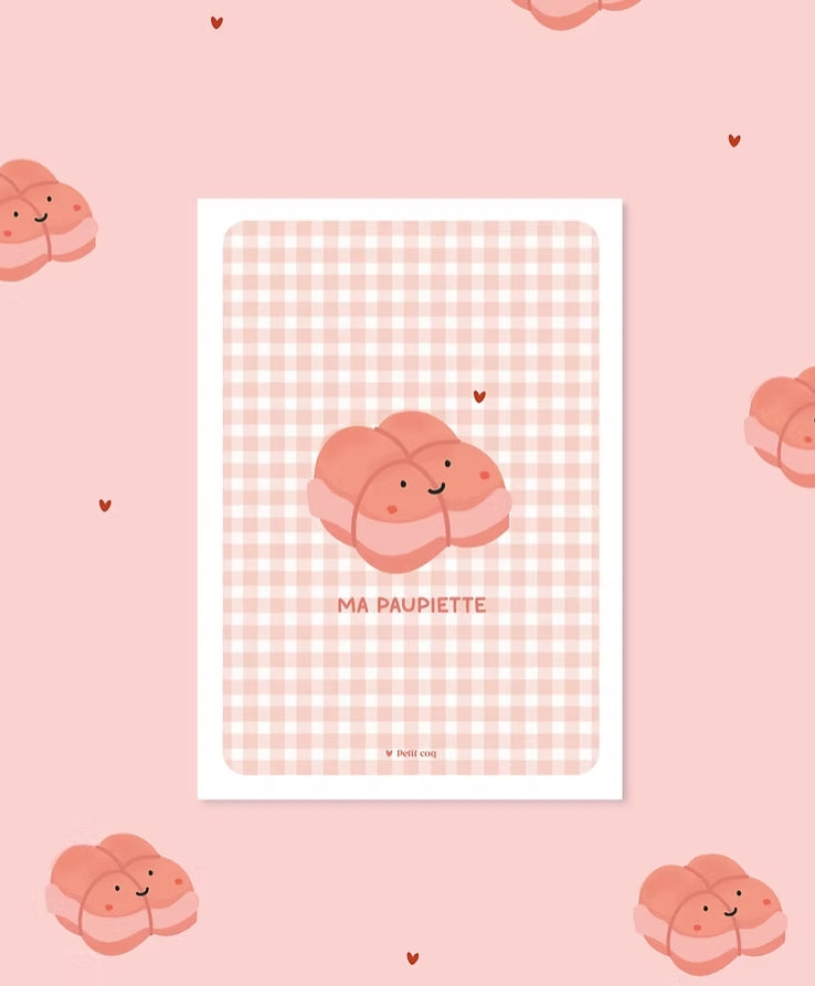Affiche surnom personnalisé Petit Coq