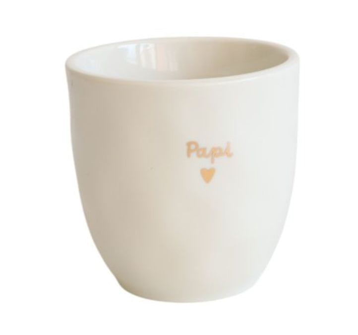 Tasse avec coeur doré - Le petit Souk