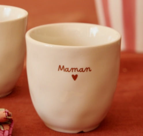 Tasse Maman avec coeur doré Le petit Souk