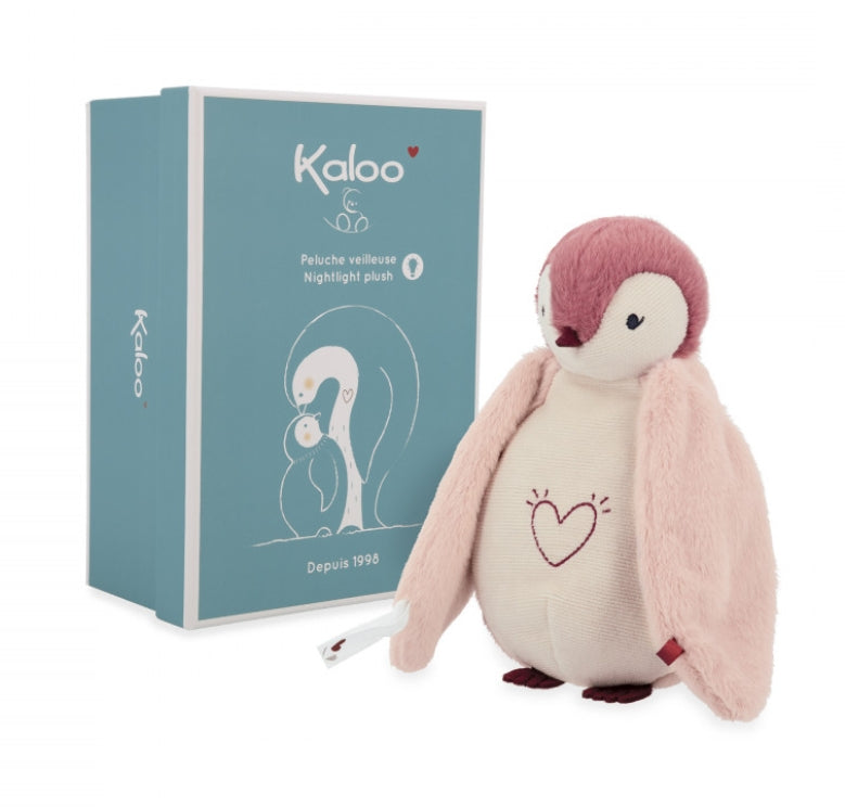 Peluche veilleuse manchot Kaloo