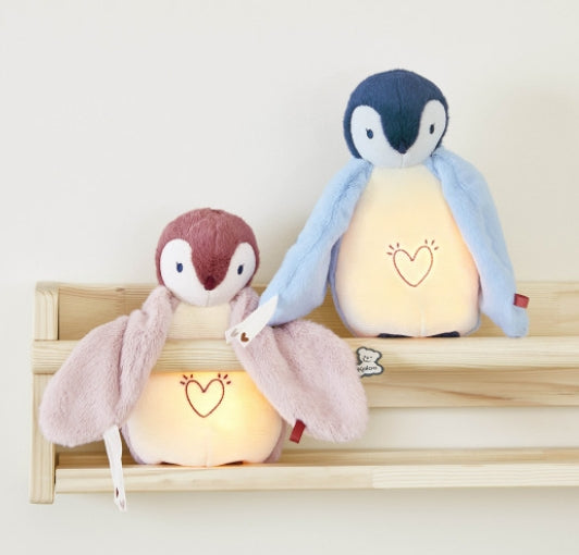 Peluche veilleuse manchot Kaloo