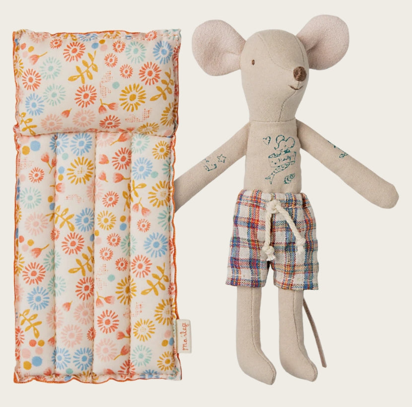 Papa souris matelas de plage Maileg