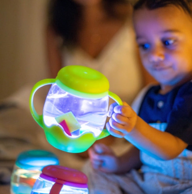 Mini jarre sensorielle Glo Pals