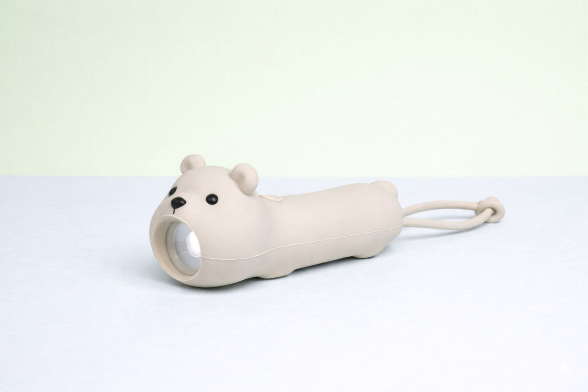 Lampe torche animal silicone Little L