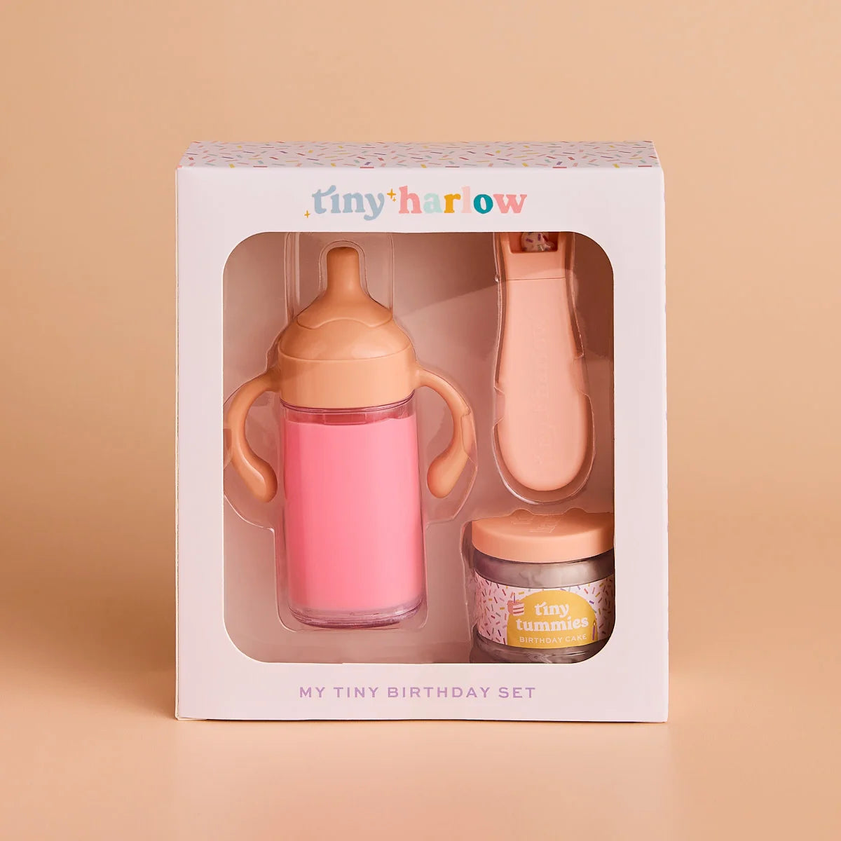 Coffret repas pot+biberon magiques - Tiny harlow