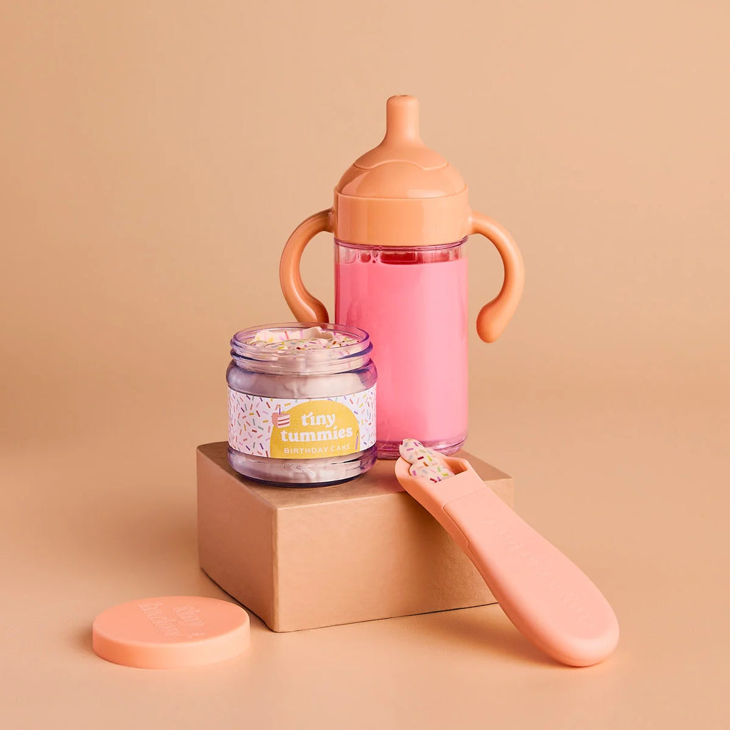 Coffret repas pot+biberon magiques - Tiny harlow