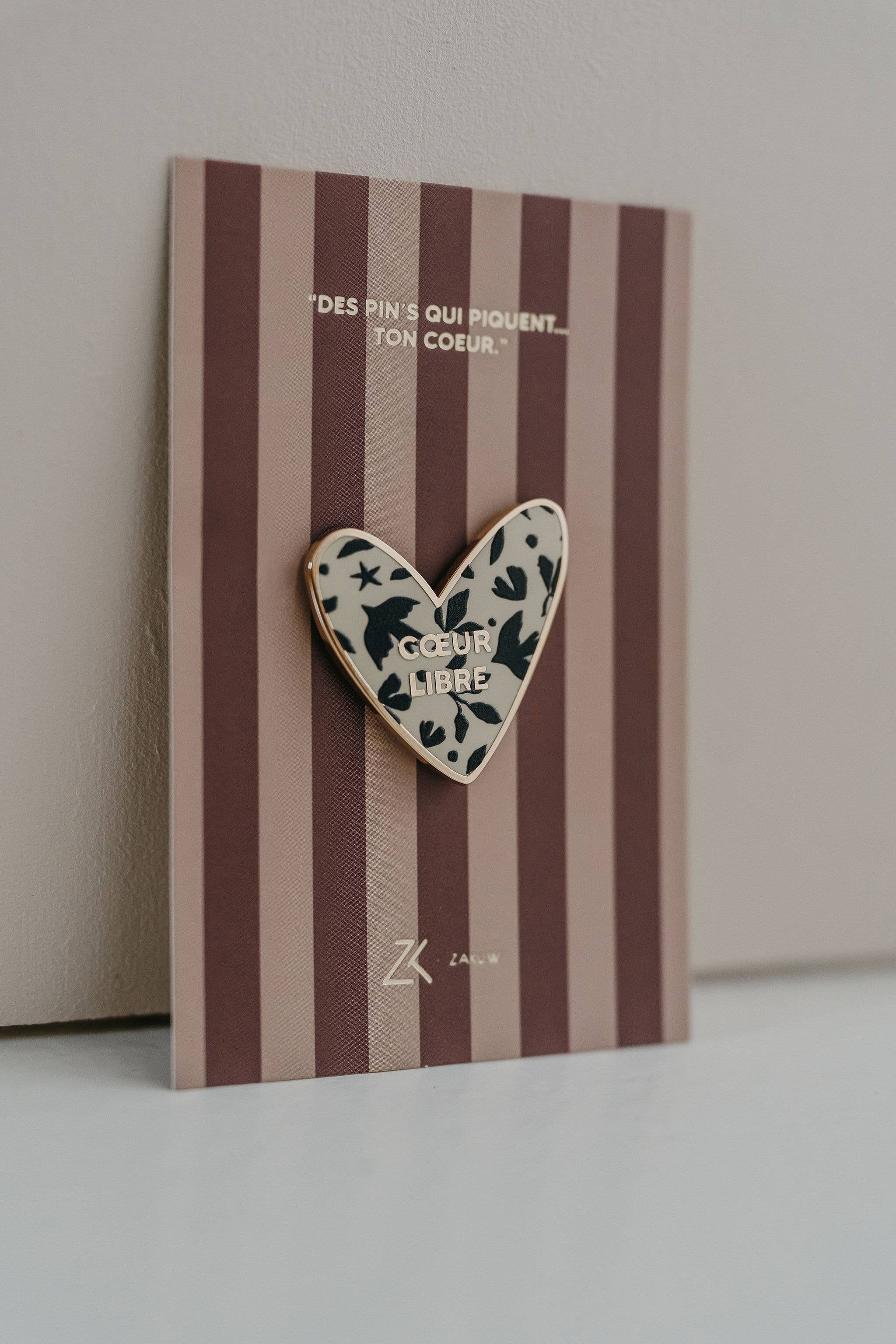 Pin's Cœur Zakuw