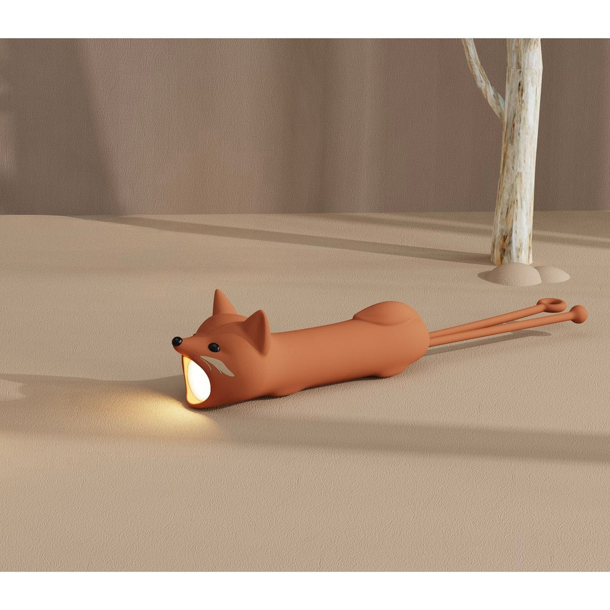 Lampe torche animal silicone Little L