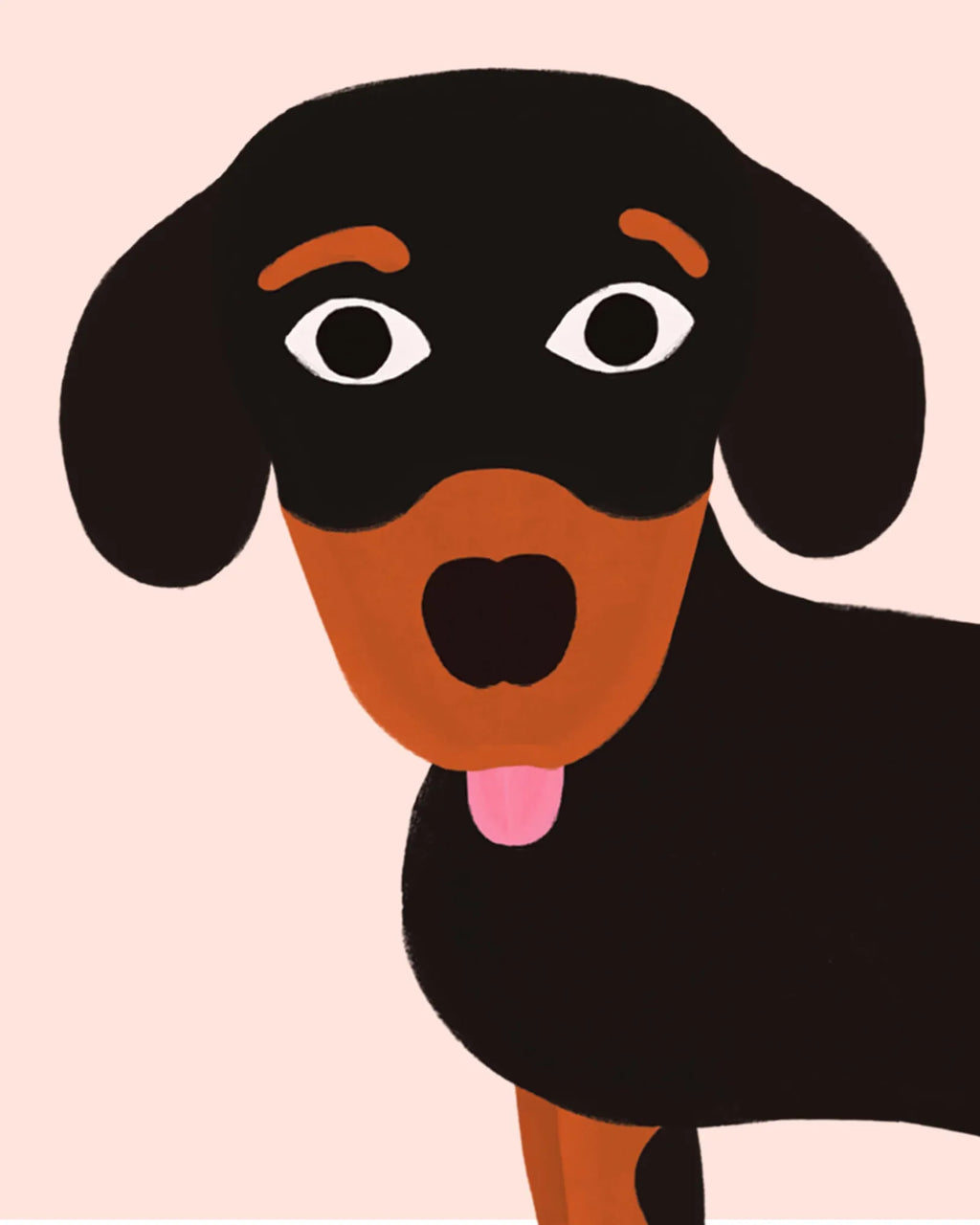 Eventail illustration originale Cuikui