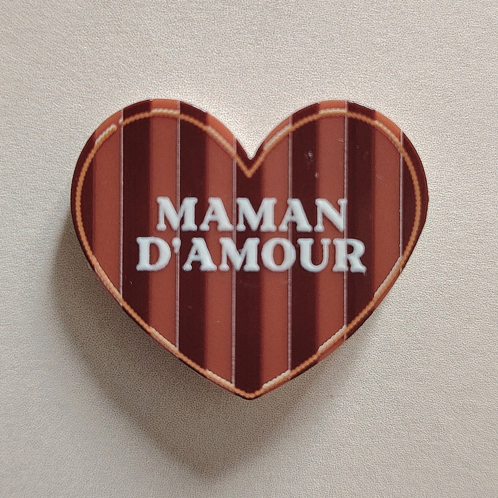 Pin's coeur maman Les Mignonneries