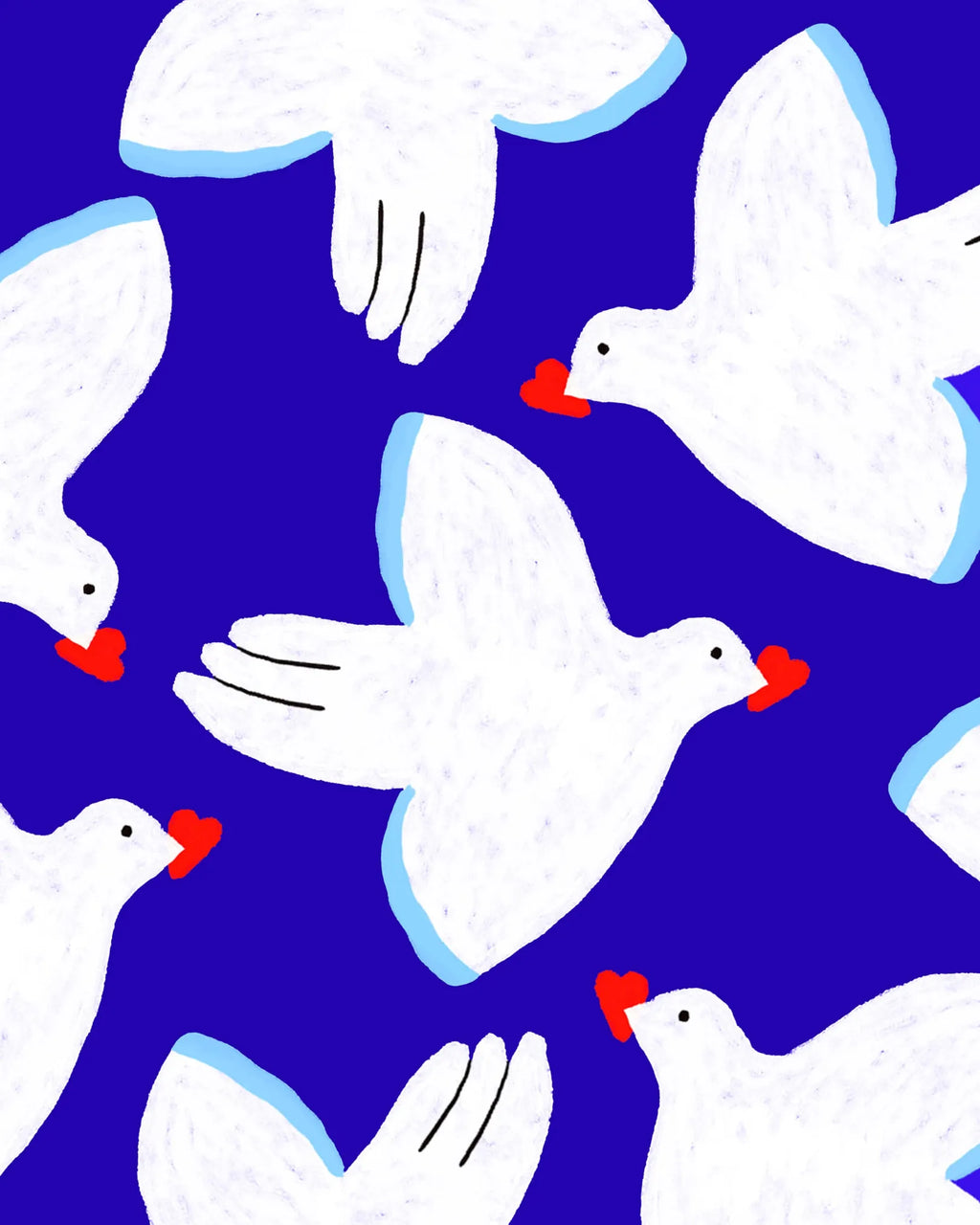 Eventail illustration originale Cuikui